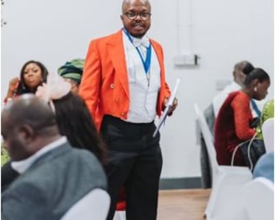 Joe at work in Liverpool