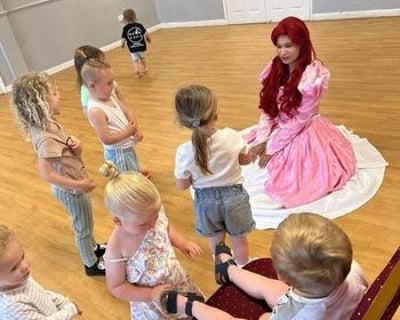 The Mermaid Princess' visit to Turners Dance Academy