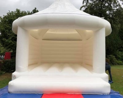 Large White bouncy castle