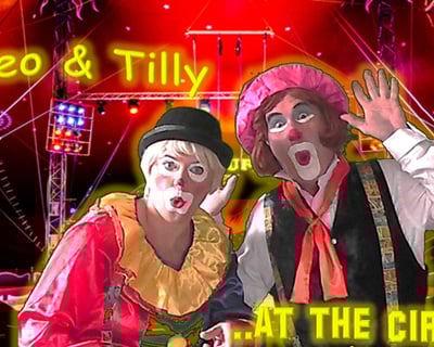 Dromeo & Tilly Circus Parties Text.png