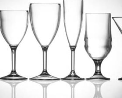Reusable Stemmed Wineglasses