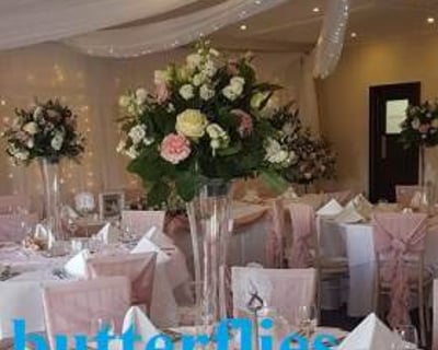 dusky pink full set up