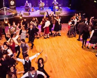 Ceilidh Dancing in Edinburgh with HotScotch Ceilidh Band