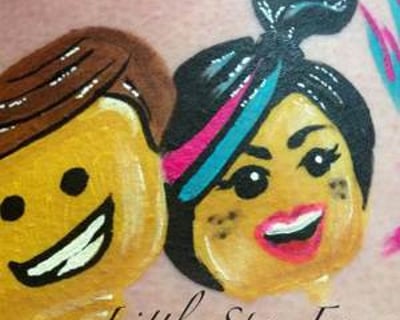 Lego Face Paint