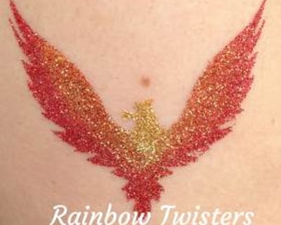 Eagle Glitter Tattoo