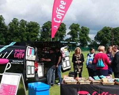 Our Coffee Van in Action