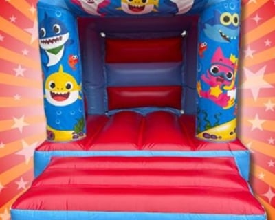 baby shark bouncy castle
