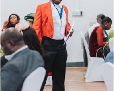 Joe at work in Liverpool