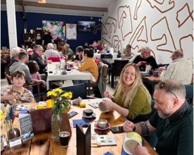 Pop-up pottery painting event