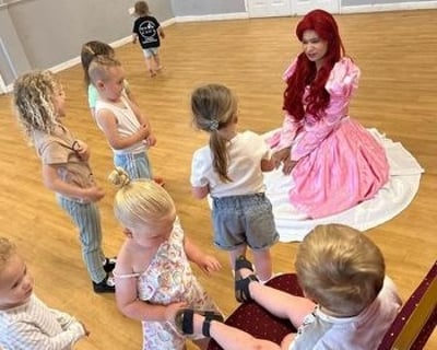The Mermaid Princess' visit to Turners Dance Academy