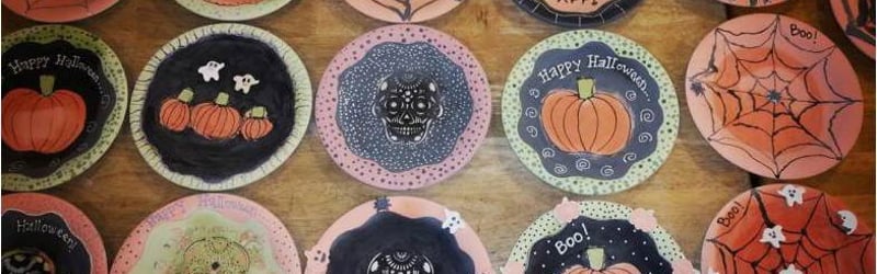 Ceramic/Pottery Painting Party in Bolton upon Dearne