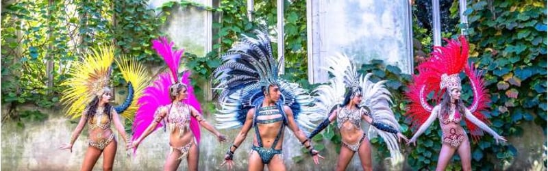 Samba Dancers in Faversham