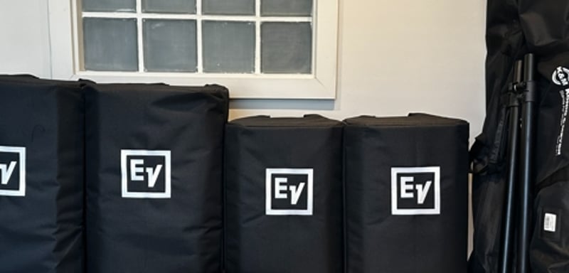 4 Speakers PA Package