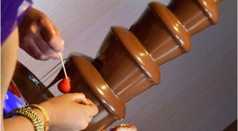 Chocolate Fountain in Dunblane