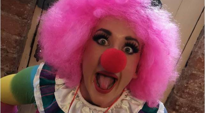 Circus Clown in Sherburn