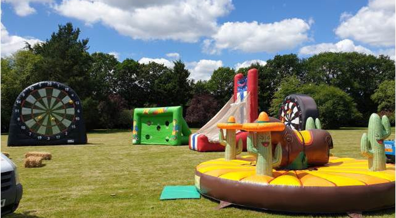 Inflatable Games in Higham Ferrers