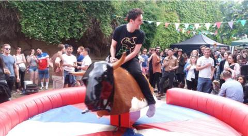 Rodeo Bulls in Presteigne / Llanandras