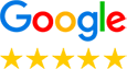 Google review stars